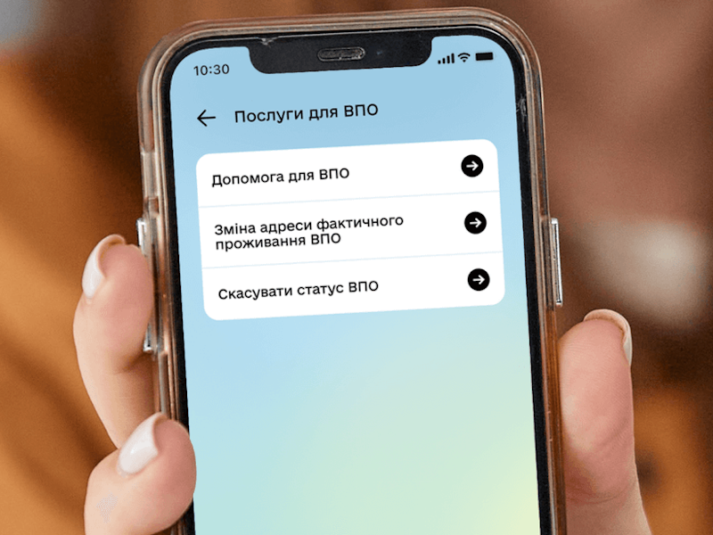 Електронний кабінет ВПО: які можливості отримають внутрішньо переміщені особи