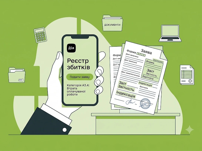 Уточнено порядок подання заяв до Реєстру збитків у разі втрати оплачуваної роботи: Держпраці