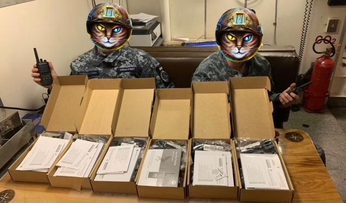 Військові катера «Старобільськ» отримали рації від Старобільщини