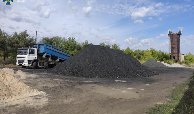 На Луганщині СБУ заблокувала масштабний незаконний видобуток вугілля на державному гірничому підприємстві