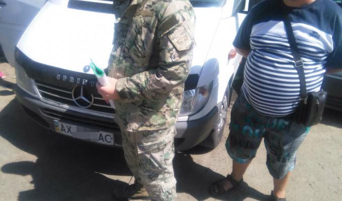 Фантомівці зупинили чергового перевізника – порушника з Харківщини