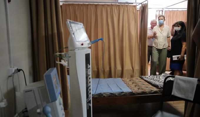 «Бачу, що все добре», – міністерка у справах ветеранів Юлія Лапутіна відвідала Луганський обласний Центр відновлювального лікування та реабілітації ветеранів війни 