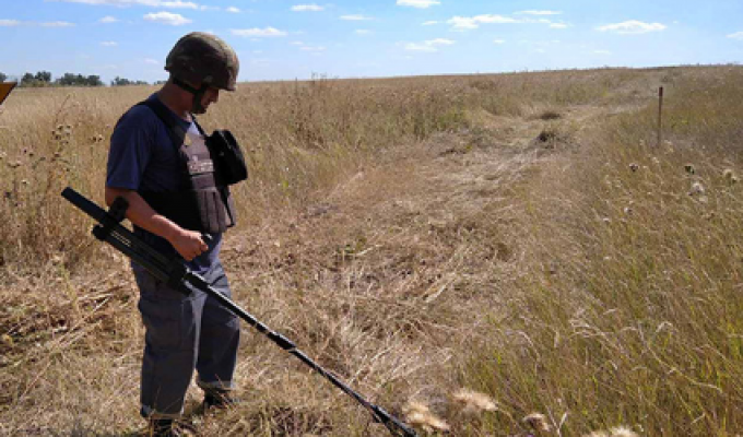 Піротехніками в області виявлено та вилучено 34 артилерійських снаряди