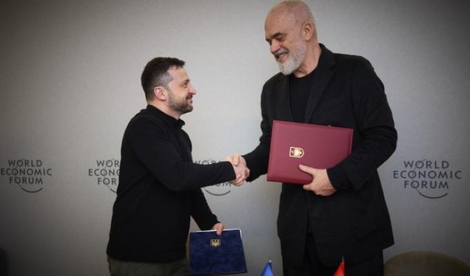 Україна та Албанія уклали двосторонню безпекову угоду
