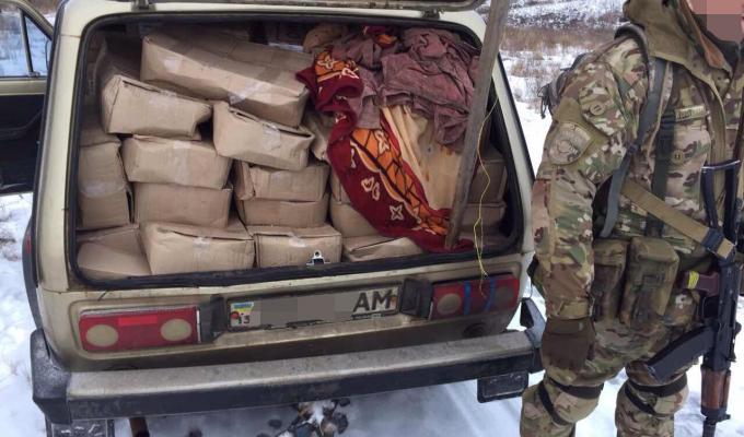 «Фантом» Луганщини «зупинив» контрабандний сир 