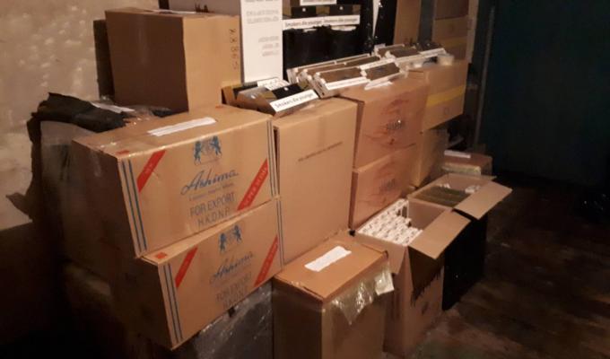 На Луганщині СБУ вилучила партію безакцизних цигарок на два мільйони гривень