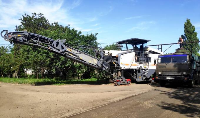 Розпочато ремонт дороги Врубівка – Комишуваха у Попаснянському районі 