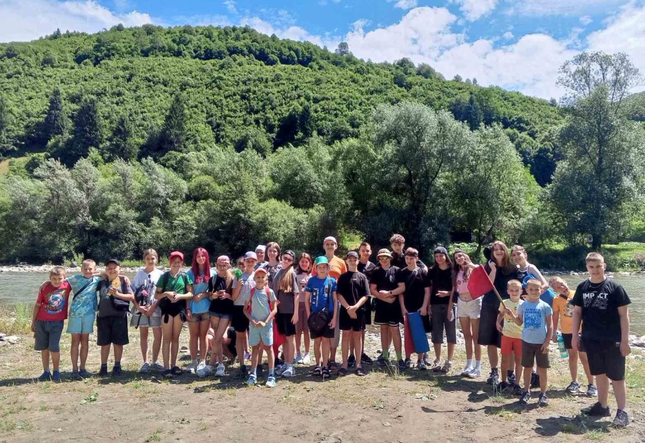 Діти з Гірської громади відпочивають на Закарпатті