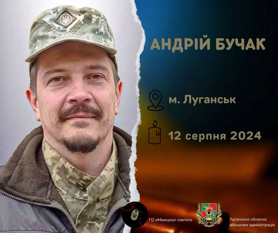 У Львові простилися з луганчанином Андрієм Бучаком