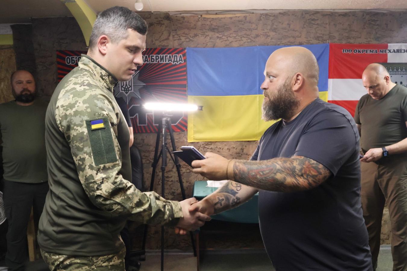 Бійці 100-ї ОМБр отримали чергову партію квадрокоптерів. Від початку року на потреби підрозділу спрямовано 20,7 млн грн