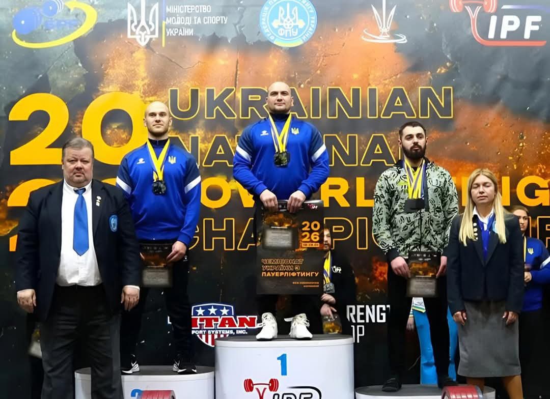 Два спортсмени з Рубіжного здобули перемоги на першості країни з паверліфтингу