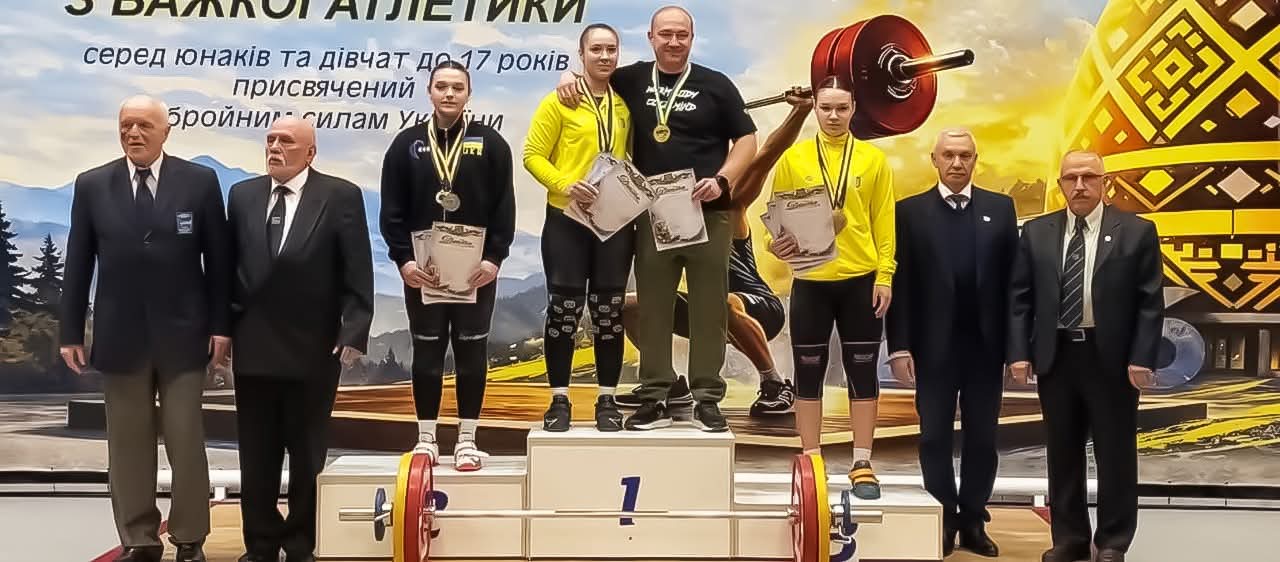 Перше місце виборола луганчанка на чемпіонаті країни з важкої атлетики