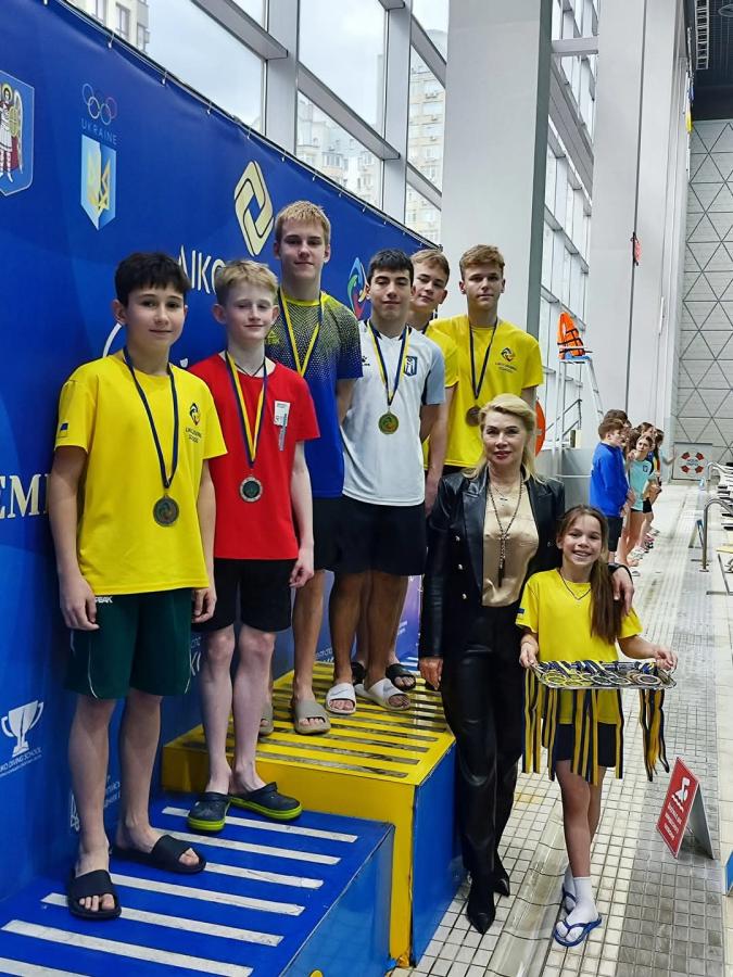 П’ять нагород вибороли стрибуни у воду з Луганщини на першості країни