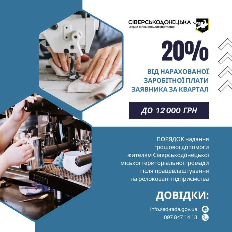 Сіверськодонецька МВА запровадила додатковий механізм підтримки ВПО громади