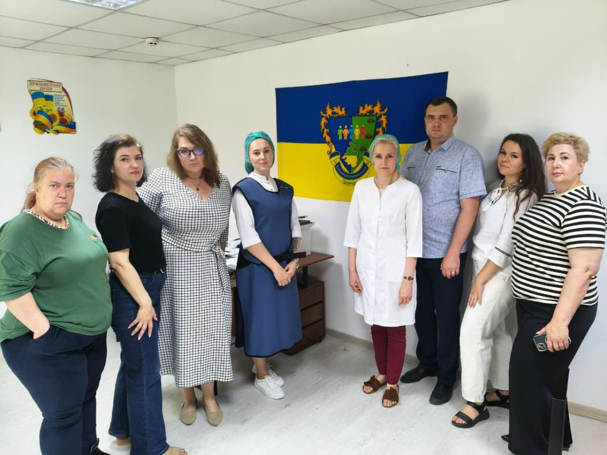 У Житомирі обстеження луганчан проводила мобільна медична бригада