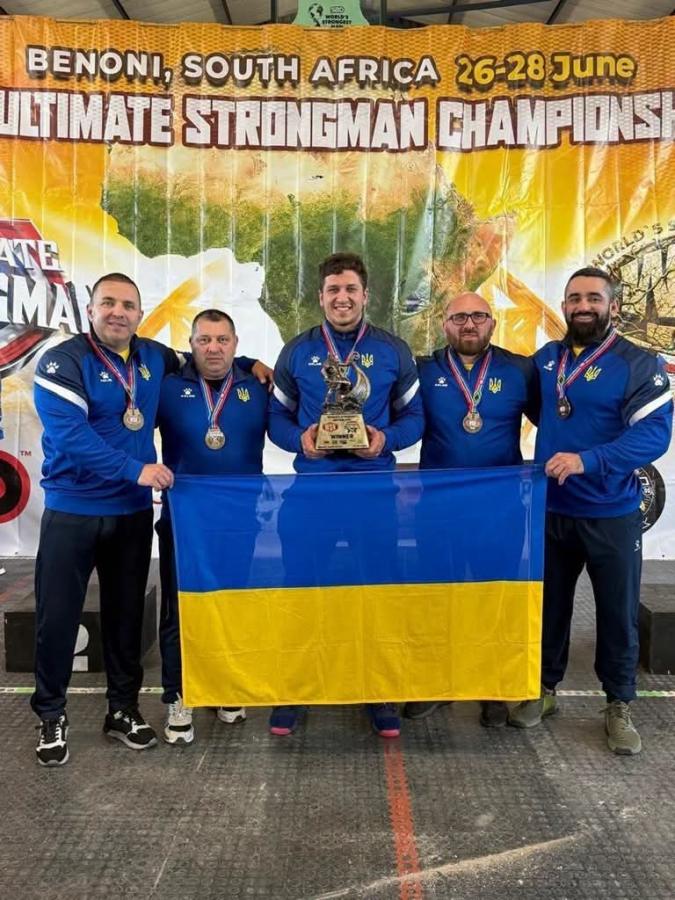 Представник Луганщини став чемпіоном світу з богатирського багатоборства