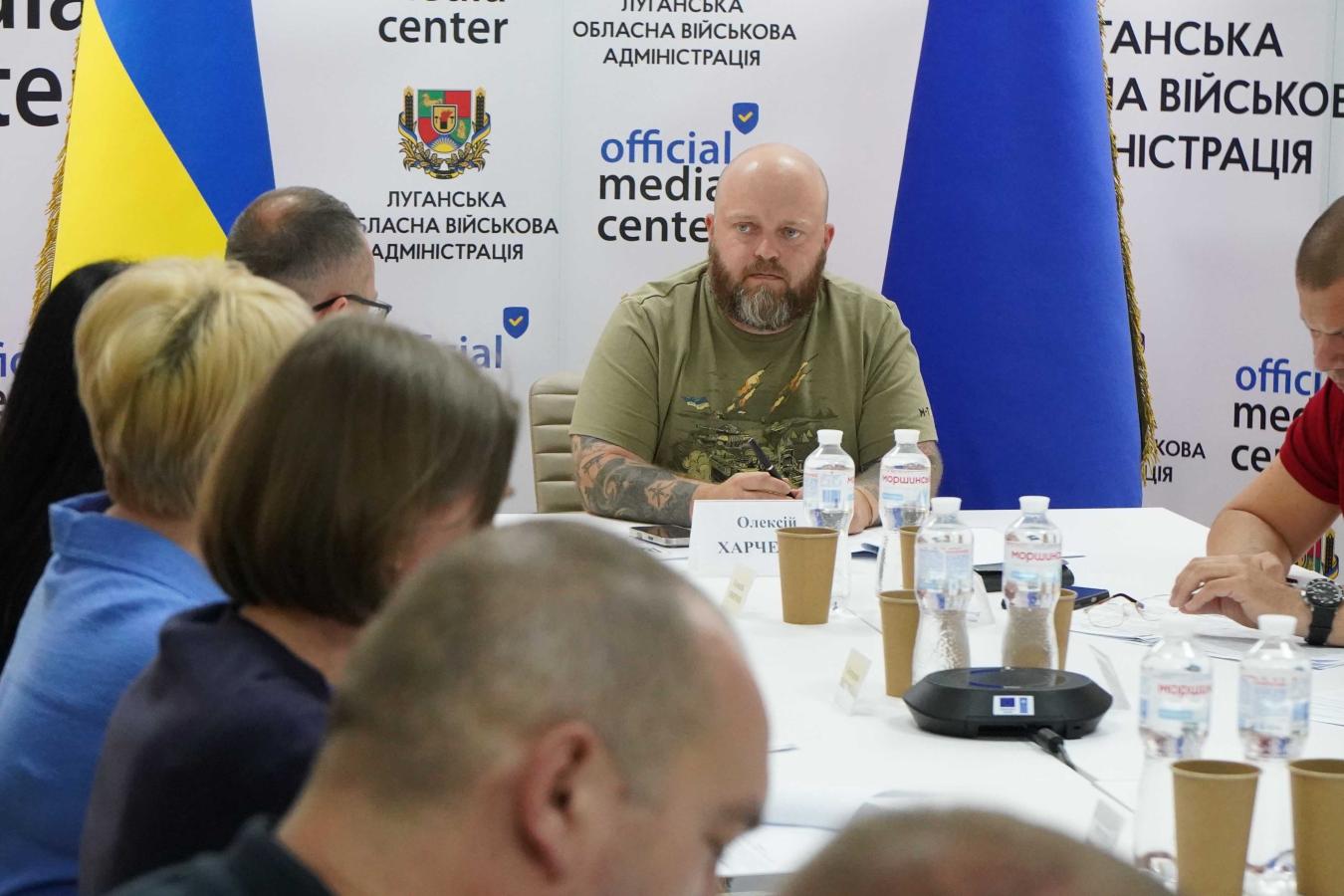 У питаннях виконання мобілізаційних завдань Генерального Штабу не може бути компромісів, - Олексій Харченко під час засідання Ради оборони Луганської області