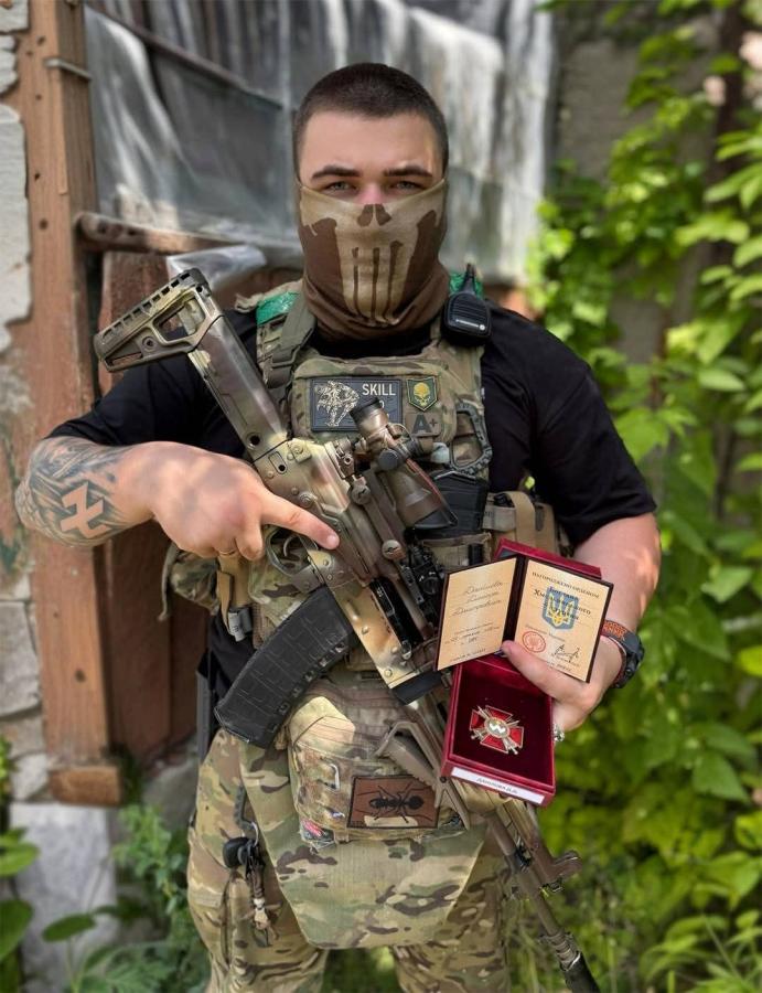 Захисник із Кремінної Дмитро Данілов отримав орден Богдана Хмельницького ІІІ ступеня