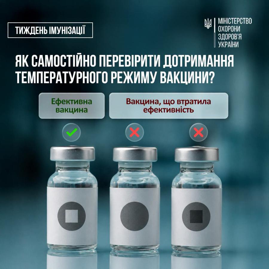 Як зберігаються вакцини та як перевірити дотримання правил зберігання самостійно?