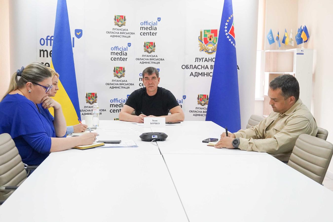 Луганська ОДА провела перемовини з чеською гуманітарною організацією щодо підтримки ветеранів і ВПО