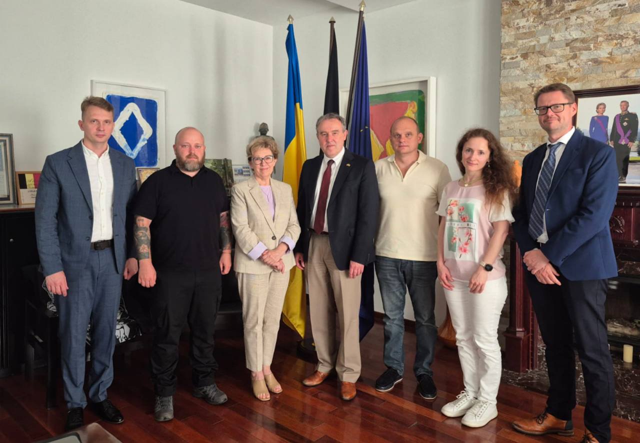 Від медицини до економіки та культури: Олексій Харченко зустрівся з представниками Посольства Королівства Бельгії в Україні