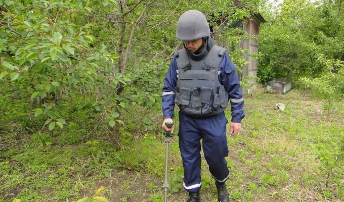 На Луганщині вилучено 57 одиниць вибухонебезпечних предметів