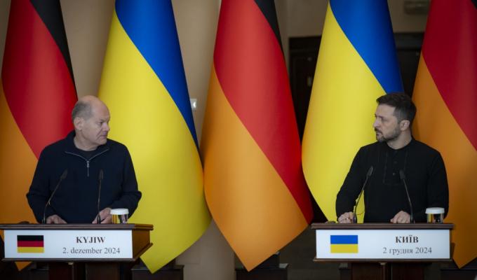 Посилення ППО, продовження оборонної підтримки та спільне виробництво зброї – результати зустрічі Президента України та канцлера Німеччини