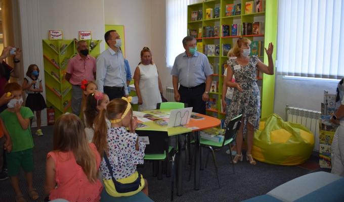 Кремінська дитяча бібліотека відкрилася у новому форматі «Розумна бібліотека «BEZмеж»