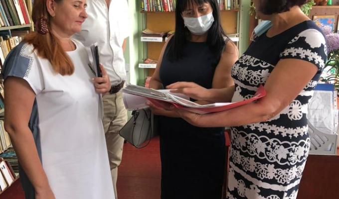 Заступник голови облдержадміністрації Катерина Безгинська відвідала заклади культури Кремінщини