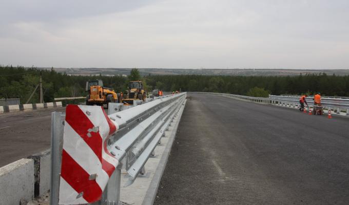 У Щасті відбудовують шляхопровід