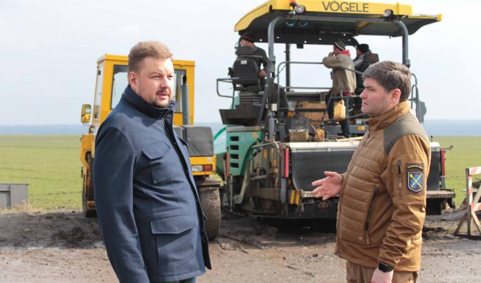 Розпочався ремонт автодороги Щастя-Широкий