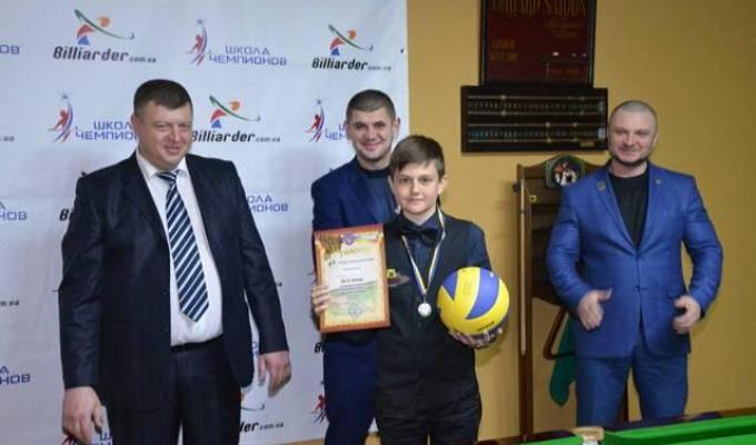 Юний більярдист з Луганщини – на п’єдесталі всеукраїнських змагань 