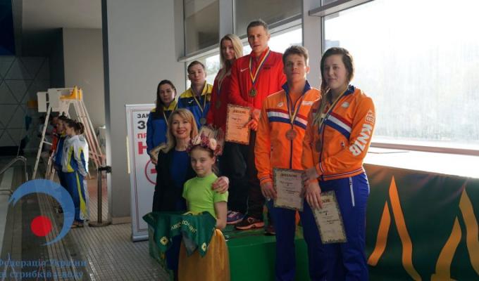 Результати виступів  наших стрибунів у воду на всеукраїнський першості 