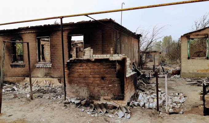 Сергій Гайдай: сьогодні будуть повністю визначені збитки від пожеж на Луганщині