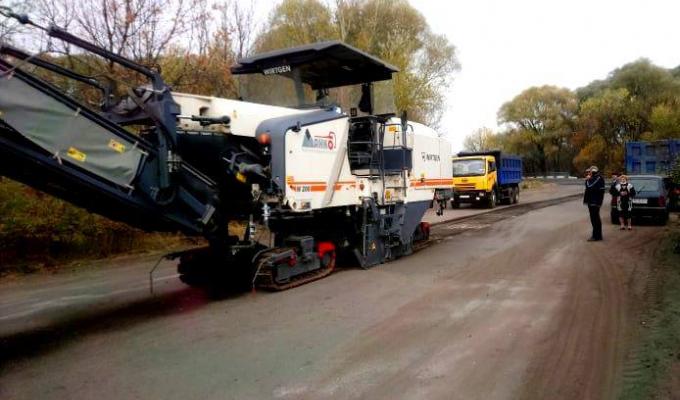 У Гірському розпочато капітальний ремонт доріг за обласні кошти