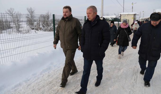 Роботу КПВВ у Станиці Луганській перевірено обласним керівництвом