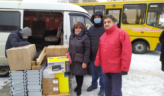 Заклади середньої освіти Луганщини отримали STEM-лабораторії та оснащення для кабінетів математики і фізики