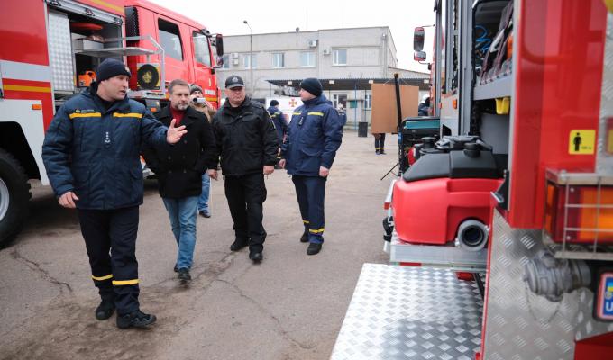 Сергій Гайдай: нова техніка допоможе рятувальникам ефективніше діяти під час ліквідації надзвичайних ситуацій 