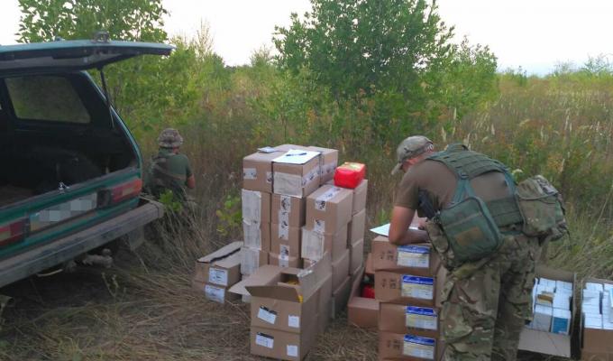 На Новоайдарщині була припинена спроба незаконного переміщення товарів