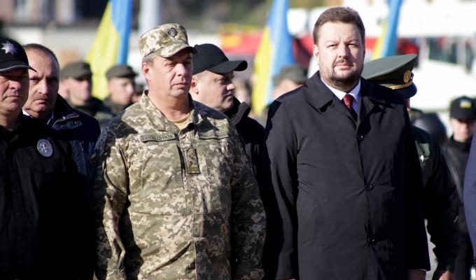 В області відбуваються урочистості до Дня захисника України