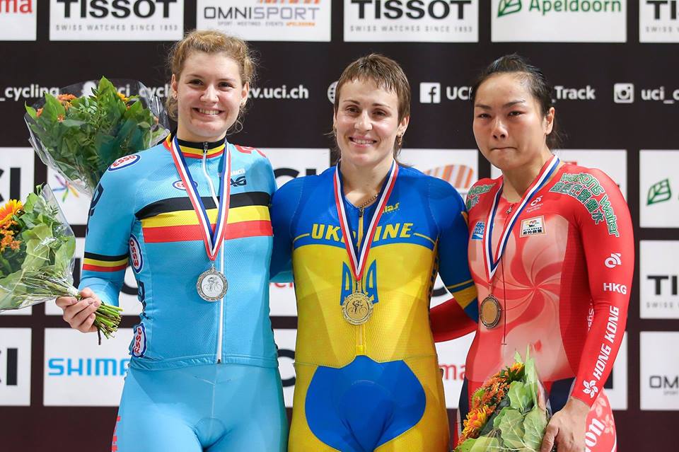 Любов Басова стала чемпіонкою світу з велотреку