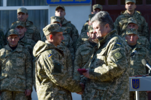 Президент вручив державні нагороди військовослужбовцям–учасникам АТО