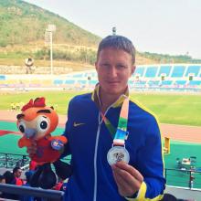 Наш легкоатлет здобуває срібло Всесвітніх ігор серед військовослужбовців