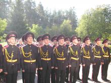 На Луганщині ліцеїсти Луганського кадетського корпусу прийняли присягу на вірність Україні