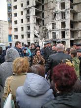 Обласна влада має завдання запровадити реальний механізм відшкодування збитків мешканцям  зруйнованого будинку в Лисичанську
