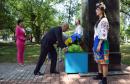Геннадій Москаль поклав квіти до пам’ятника Тарасу Шевченку