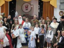 Тука завітав на новорічну виставу до школи-інтернату