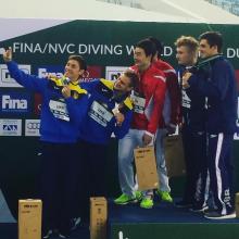 Наші земляки – на п’єдесталі світової першості зі стрибків у воду
