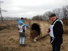 Міжнародний Комітет Червоного Хреста допомагає ремонтувати магістральний водогін у Попаснянському районі