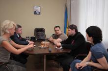 Юрій Гарбуз зустрівся з головою Львівської облради Олександром Ганущиним